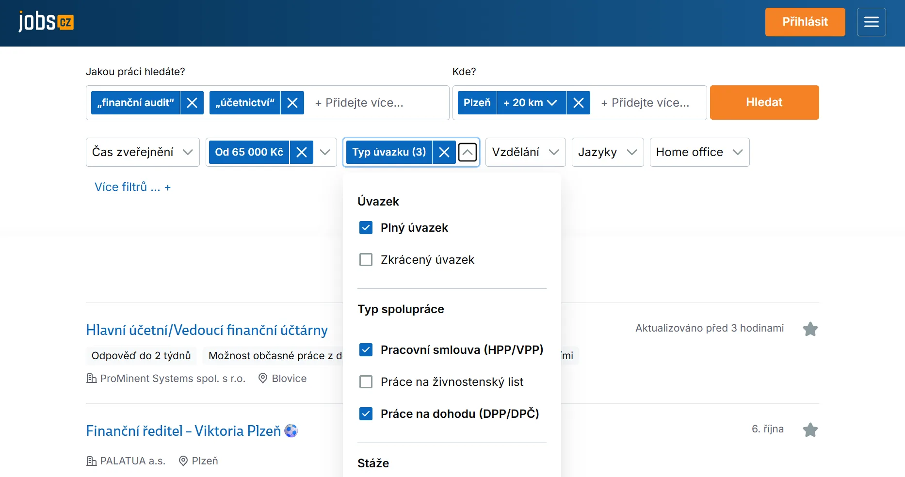 Obrazobvka 3 filtrJobs
